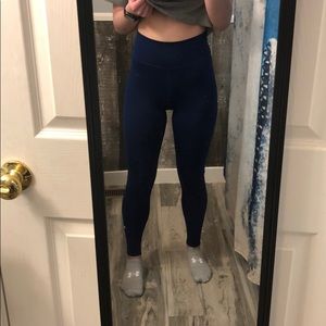Nike dri fit navy leggings
